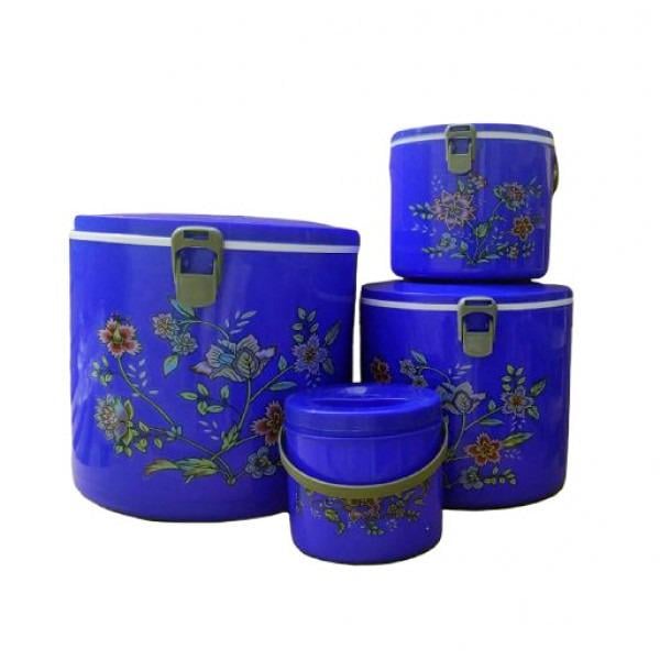 Термос пищевый Stenson MT-4589 пластиковая колба Синий (620774)