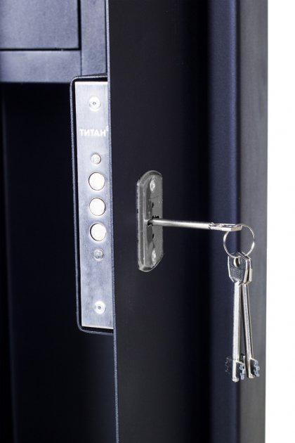 Сейф збройовий 1100 2ТП для 2 рушниць до 108 см Чорний - фото 4