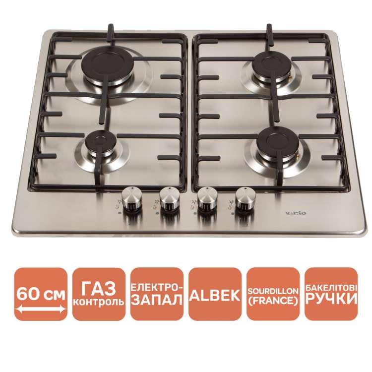 Варильна поверхня Ventolux HG640-MA3 S X - фото 2