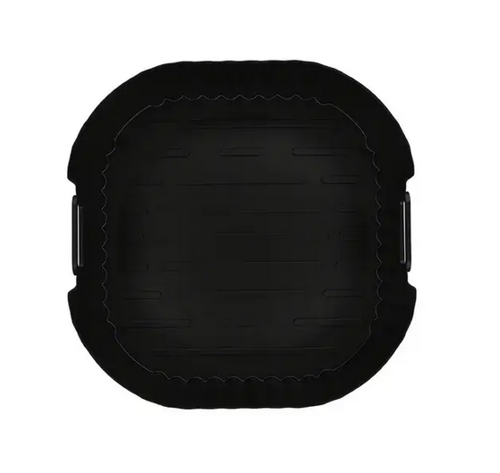 Форма силіконова квадратна для аерогрилю/мультипечі та фритюрниці 18,5 см Чорний (UK-185) - фото 3 Форма силіконова квадратна для аерогрилю/мультипечі та фритюрниці 18,5 см Чорний (UK-185) - фото 3