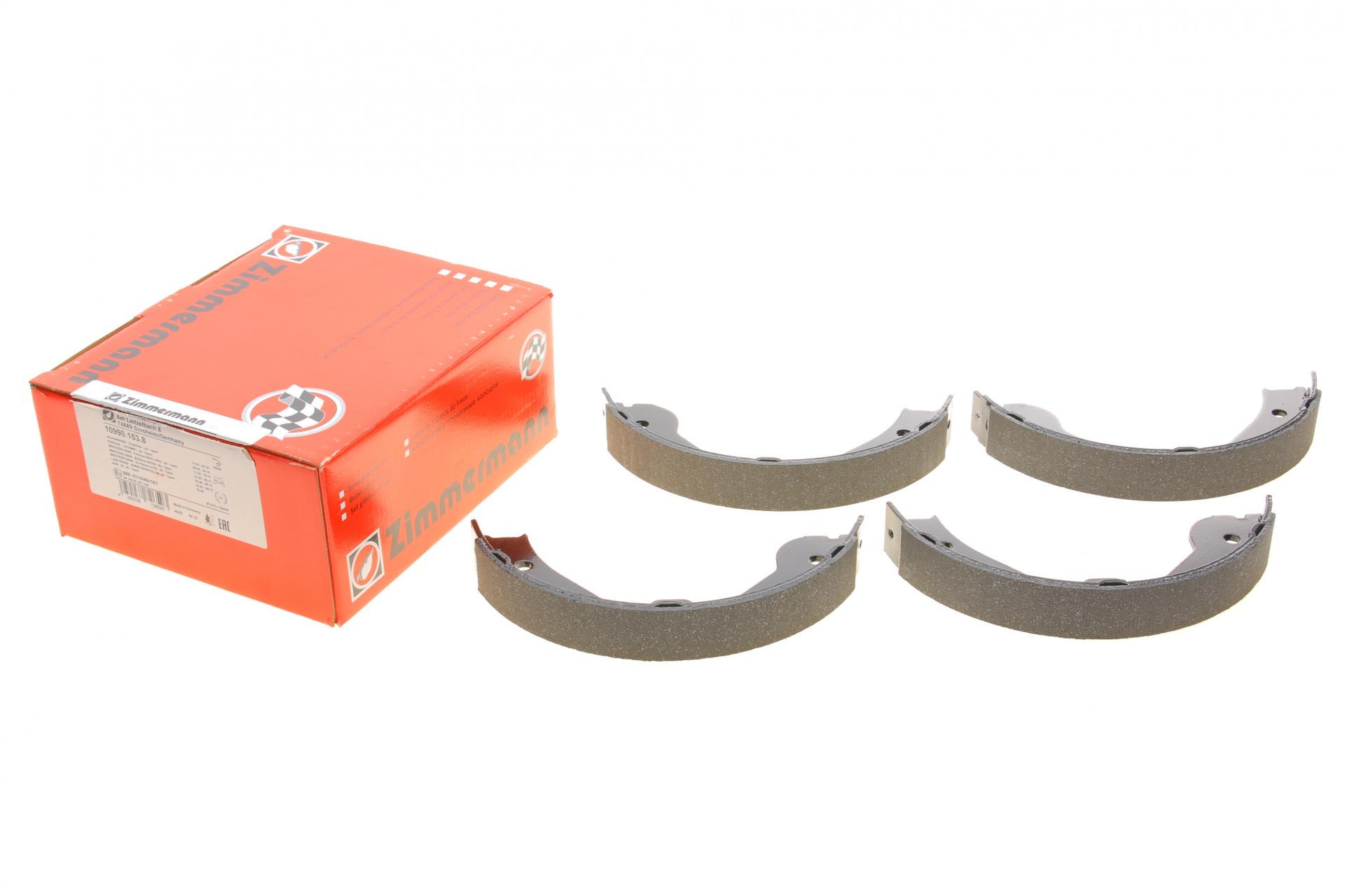 Колодки ручника ZIMMERMANN 10990.153.8 VW Touareg/Land Rover Range Rover 02-210x30
