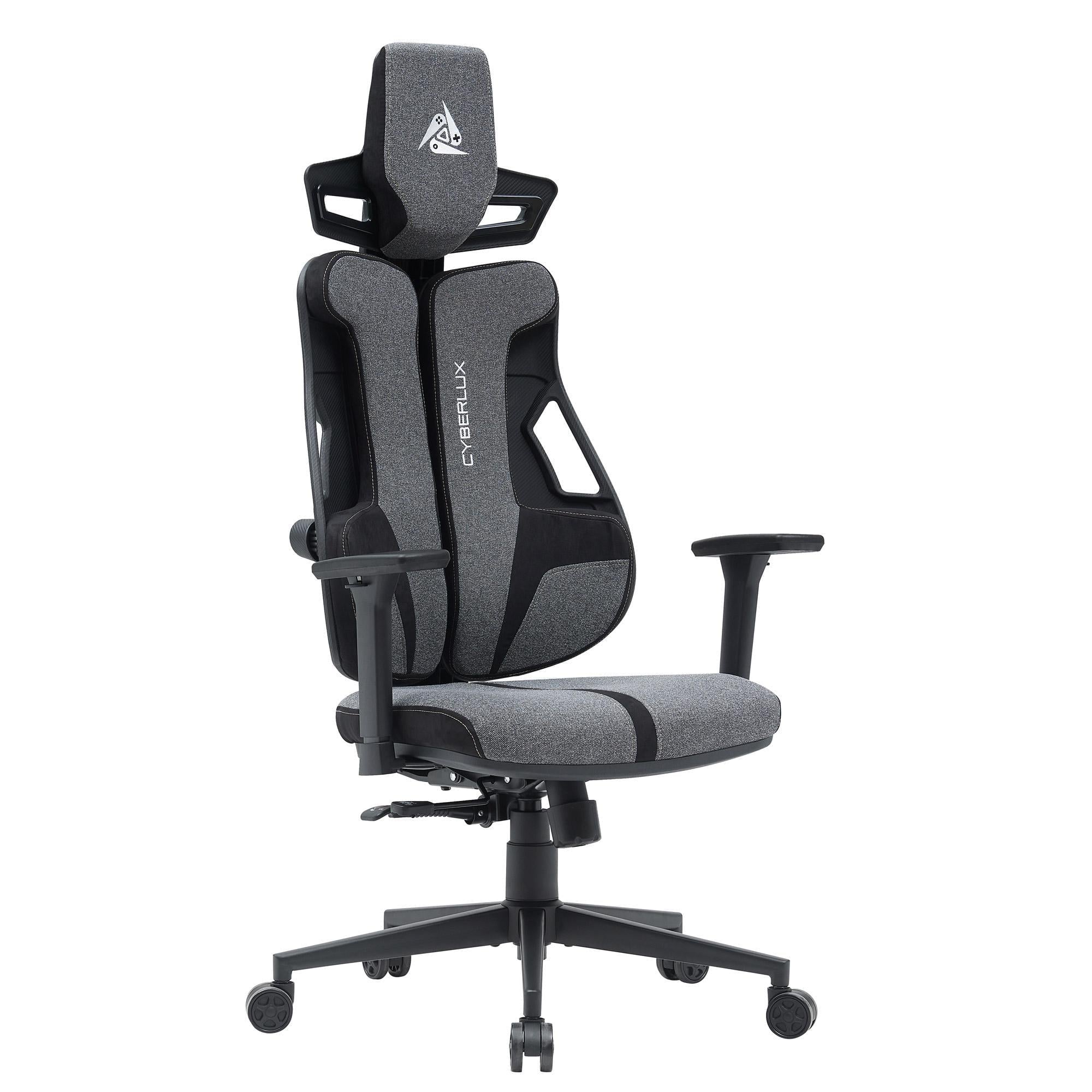 Крісло геймерське Cyberlux V8 Fabric Grey (GM -V8 FG)