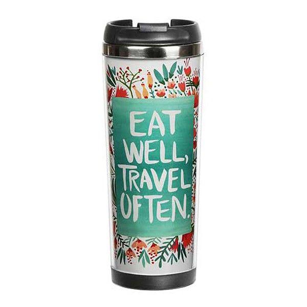 Термокружка ZIZ Кушай и путешествуй 0,38 л (21049) Термокружка ZIZ Кушай и путешествуй 0,38 л (21049)