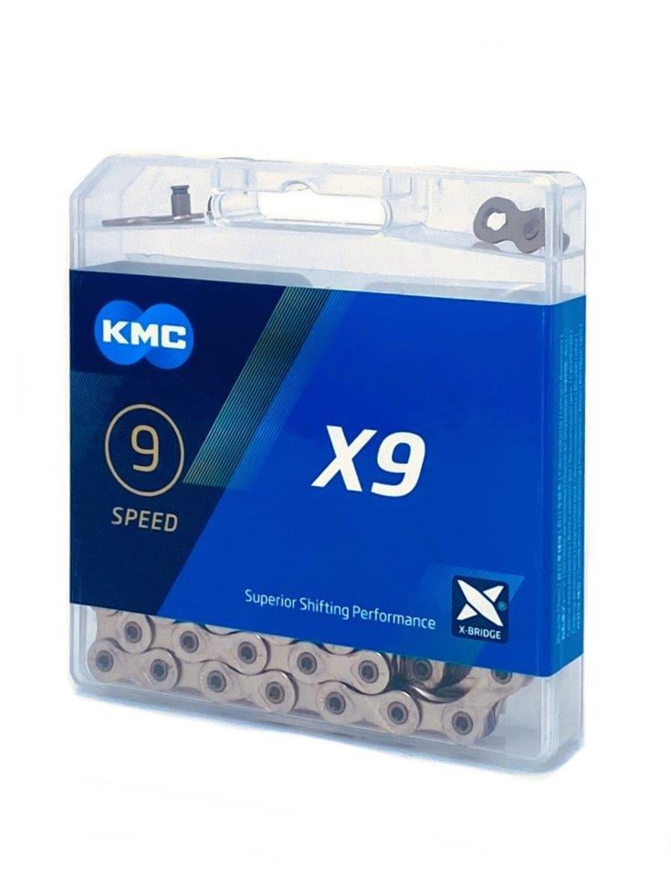 Велосипедная цепь KMC X9 (1548023845)