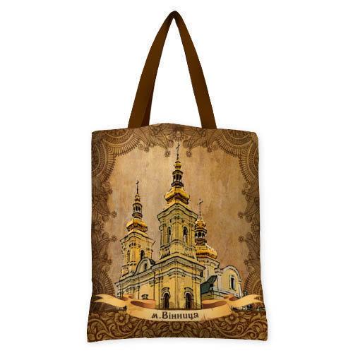 Сумка женская тканевая Presentville Винница (SV VIN006 BR)