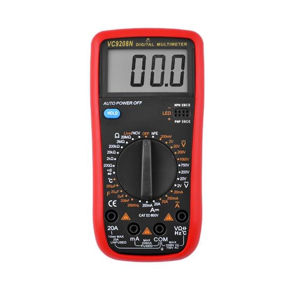 Мультиметр VC9208N з прогумованим корпусом (fae66e2b)