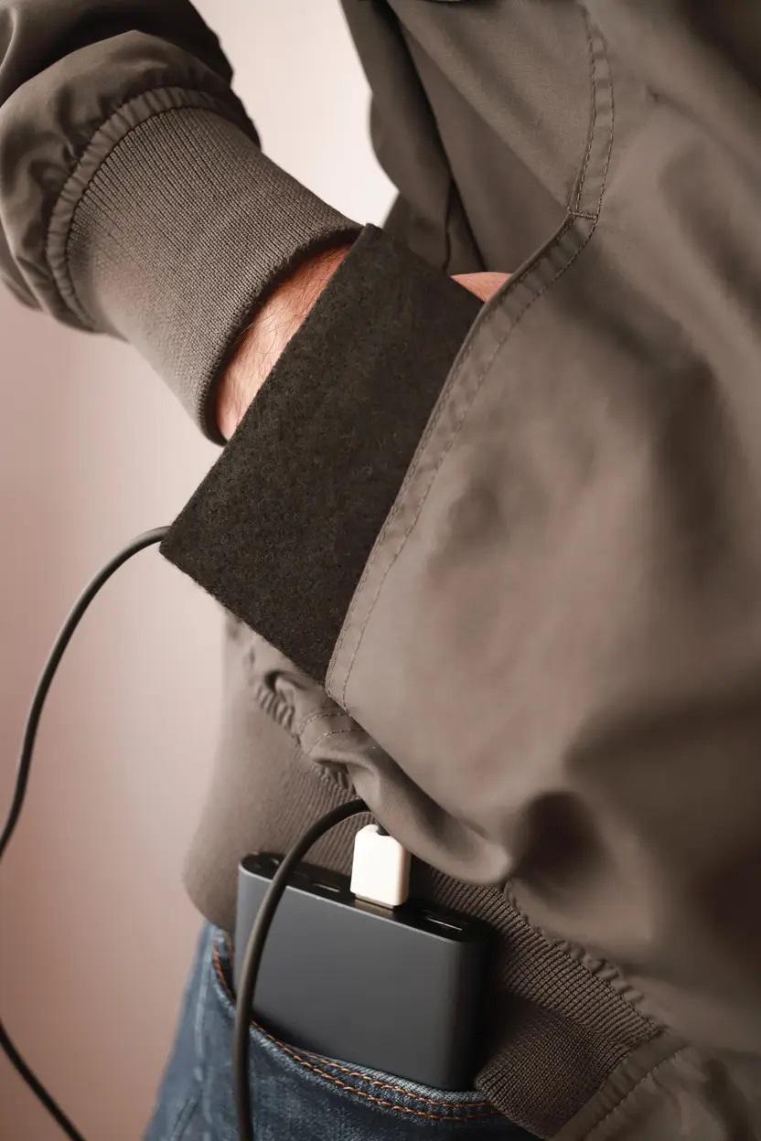 Грелка карманная 05001 9,5 Вт Black (22790883) - фото 5