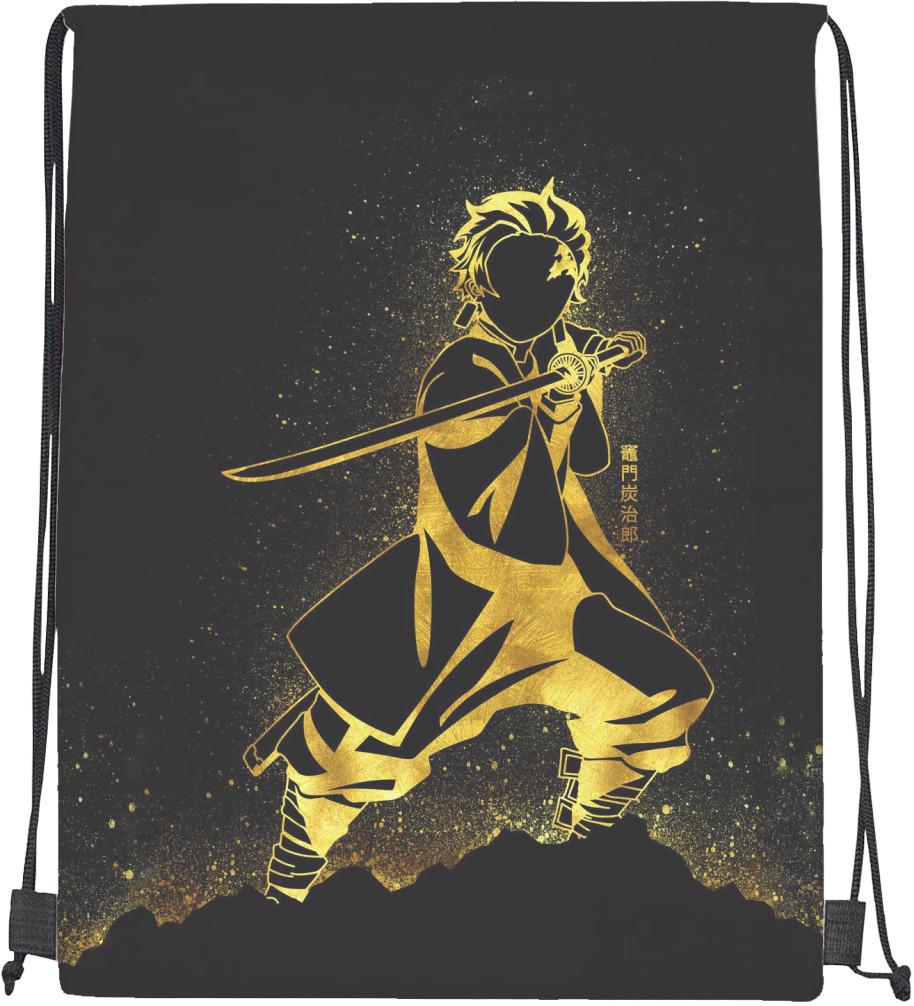 Мішок спортивний Gold Demon Slayer (20299561)