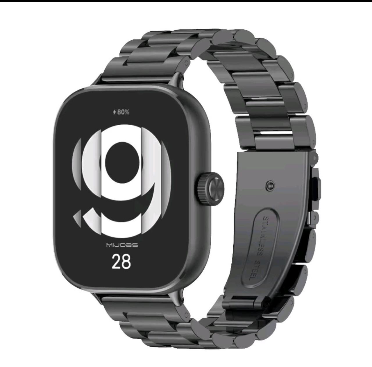 Ремешок для фитнес-браслетов Mijobs для Redmi Watch 5 Xiaomi 230 мм Черный (2744136230)