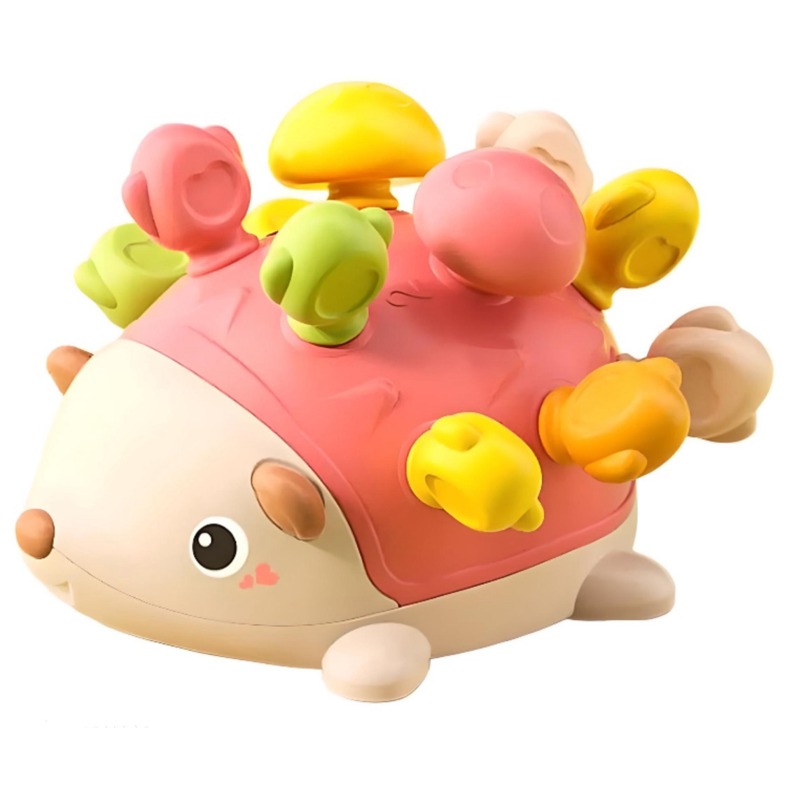 Іграшка-сортер Їжак 19х10х15 см Кораловий (DN-YL1022-56(2)