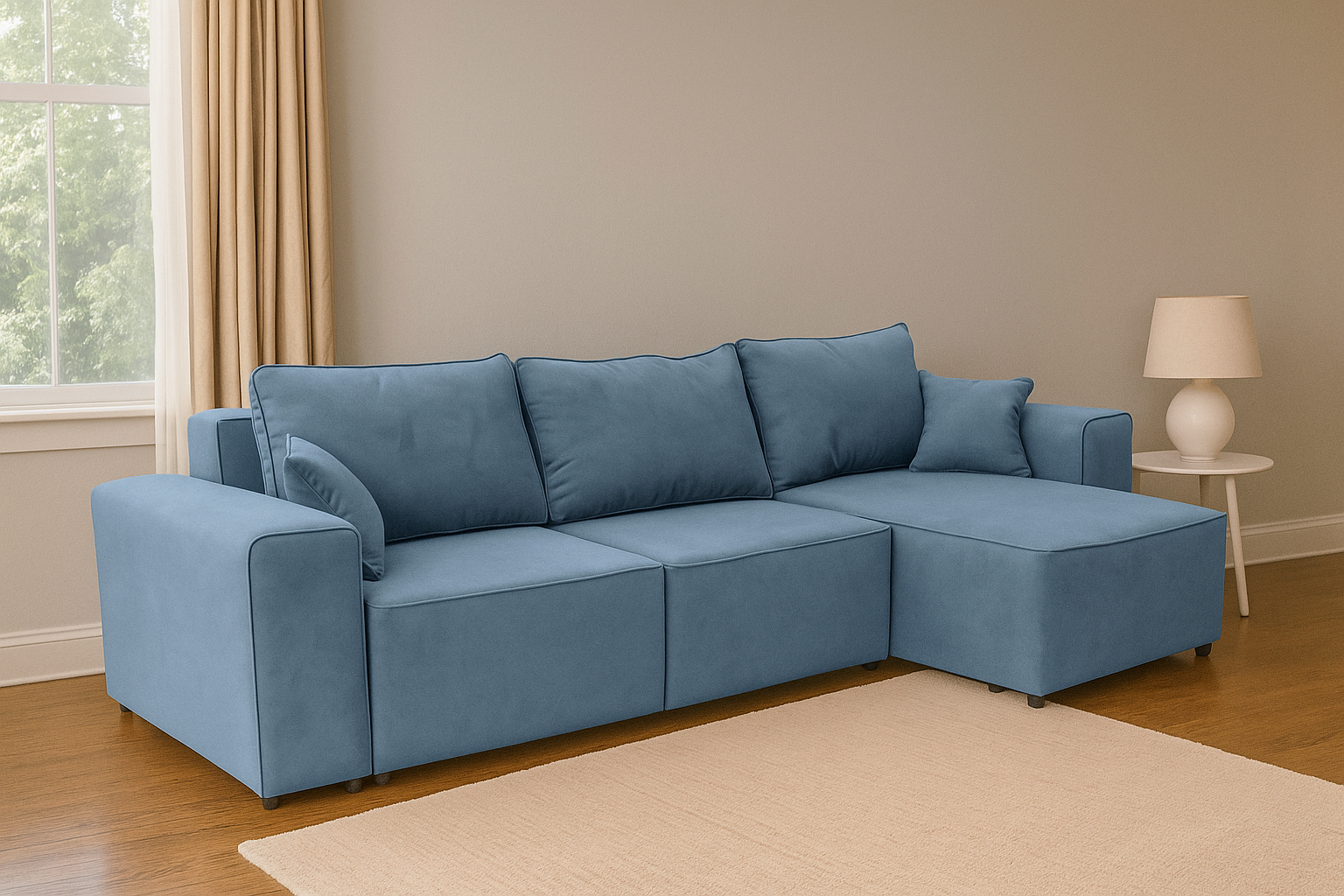 Диван Allure Прадо угловой 310х164 см Dolphin (10693882) - фото 3 Диван Allure Прадо угловой 310х164 см Dolphin (10693882) - фото 3