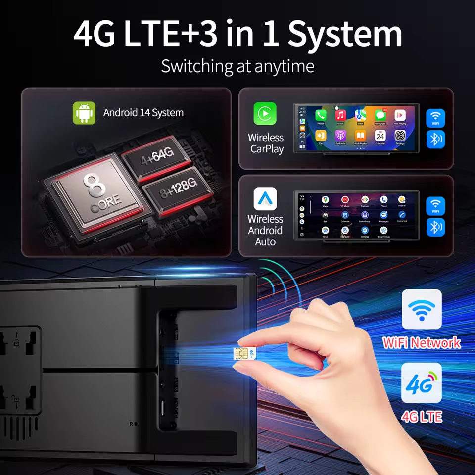 Авто-экран Imagebon M70 11.4 4G Android 14 8+128 ГБ 8 ядер CarPlay/Android Auto - фото 5 Авто-экран Imagebon M70 11.4 4G Android 14 8+128 ГБ 8 ядер CarPlay/Android Auto - фото 5