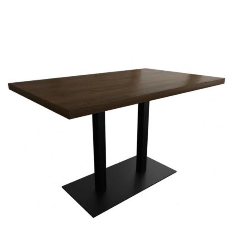 Стіл барний прямокутний Group SDM Родас W 120х60 пластик/метал Горіх Стіл барний прямокутний Group SDM Родас W 120х60 пластик/метал Горіх