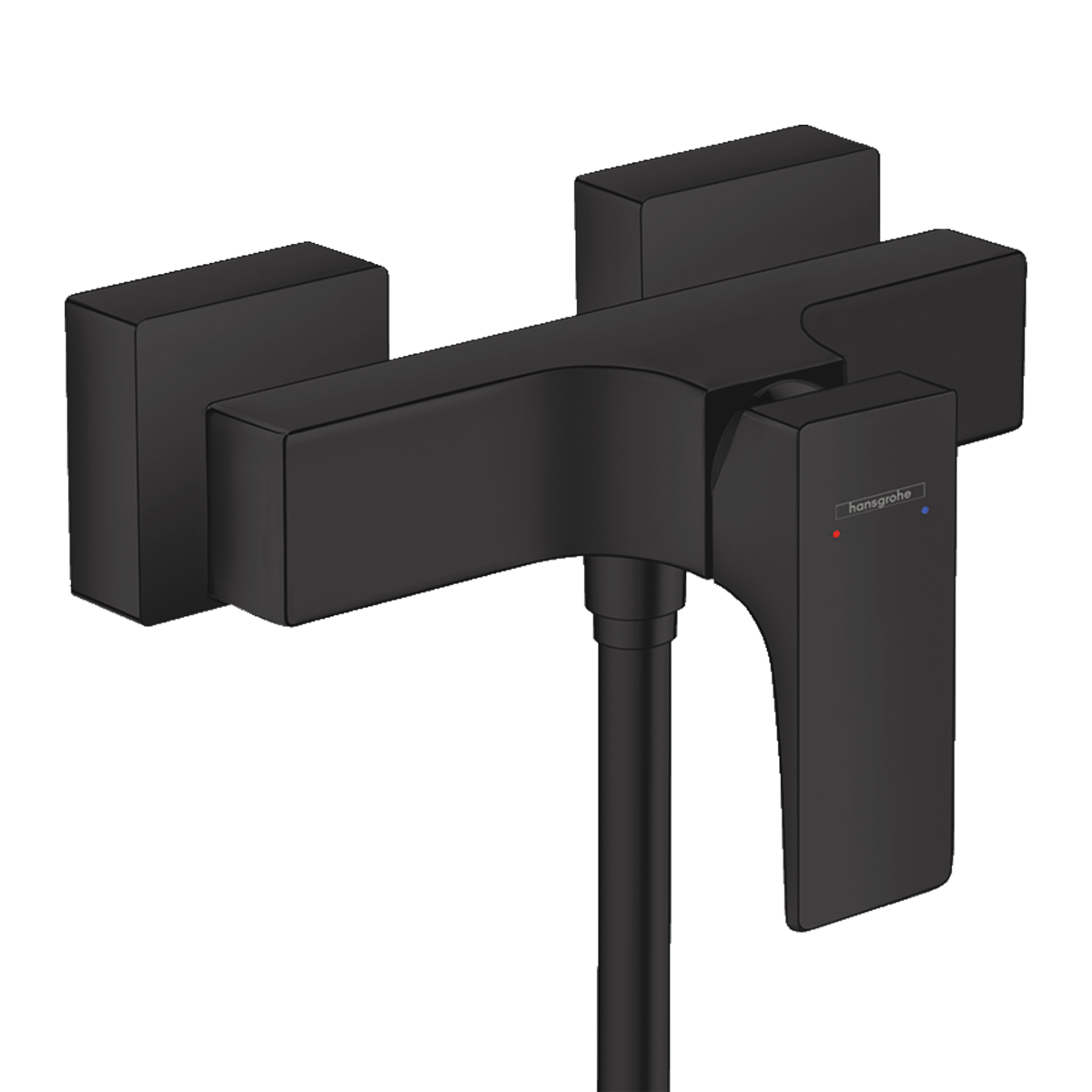 Смеситель для душа Hansgrohe Metropol Черный матовый (32560670) Смеситель для душа Hansgrohe Metropol Черный матовый (32560670)