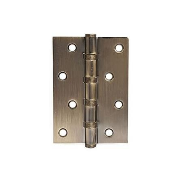 Петля дверная APECS 125x75-B4-Steel-AB универсальная 2 шт. Бронзовый (307850E)