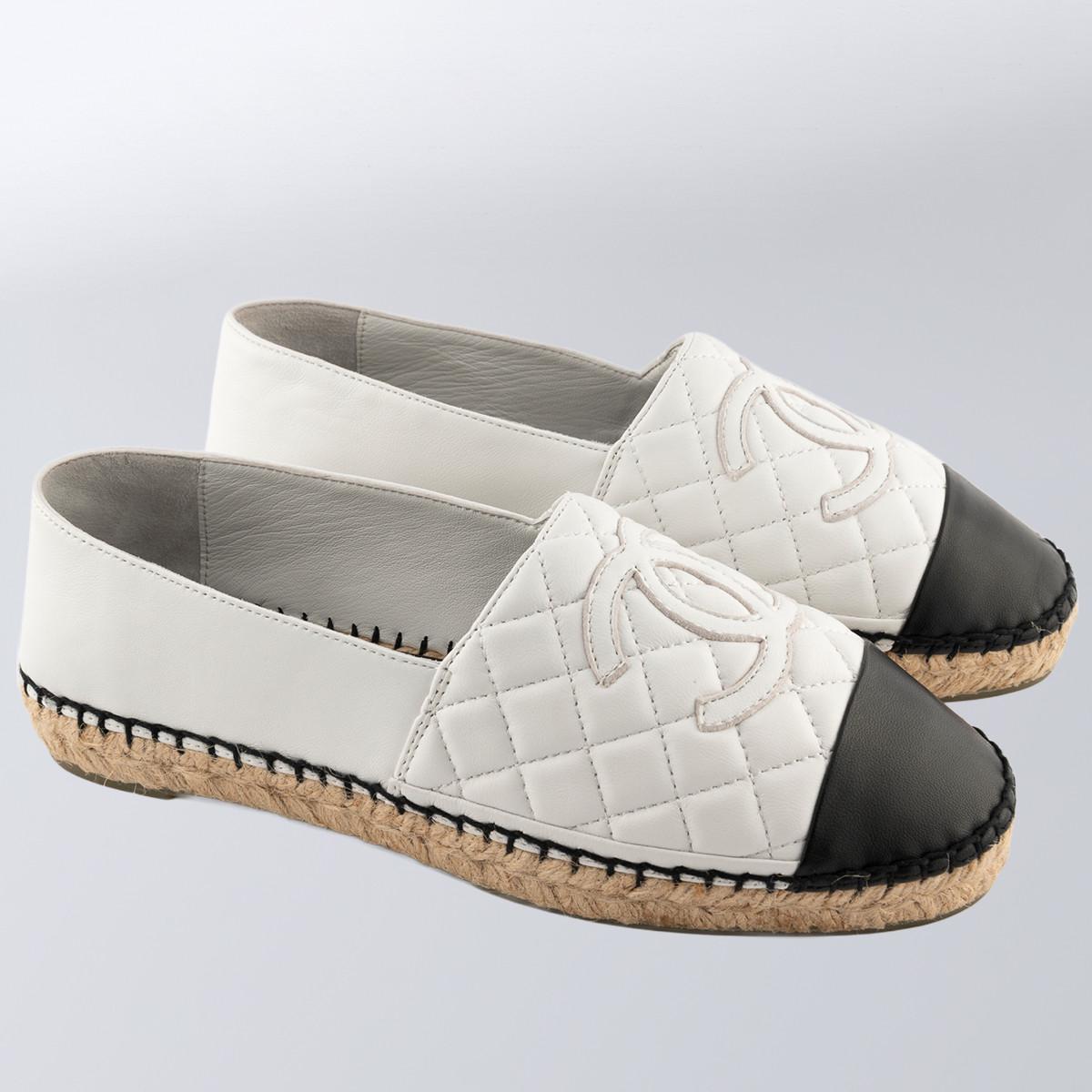 Еспадрільї жіночі повсякденні Chanel р. 38 Білий (2797308520) - фото 3 Еспадрільї жіночі повсякденні Chanel р. 38 Білий (2797308520) - фото 3