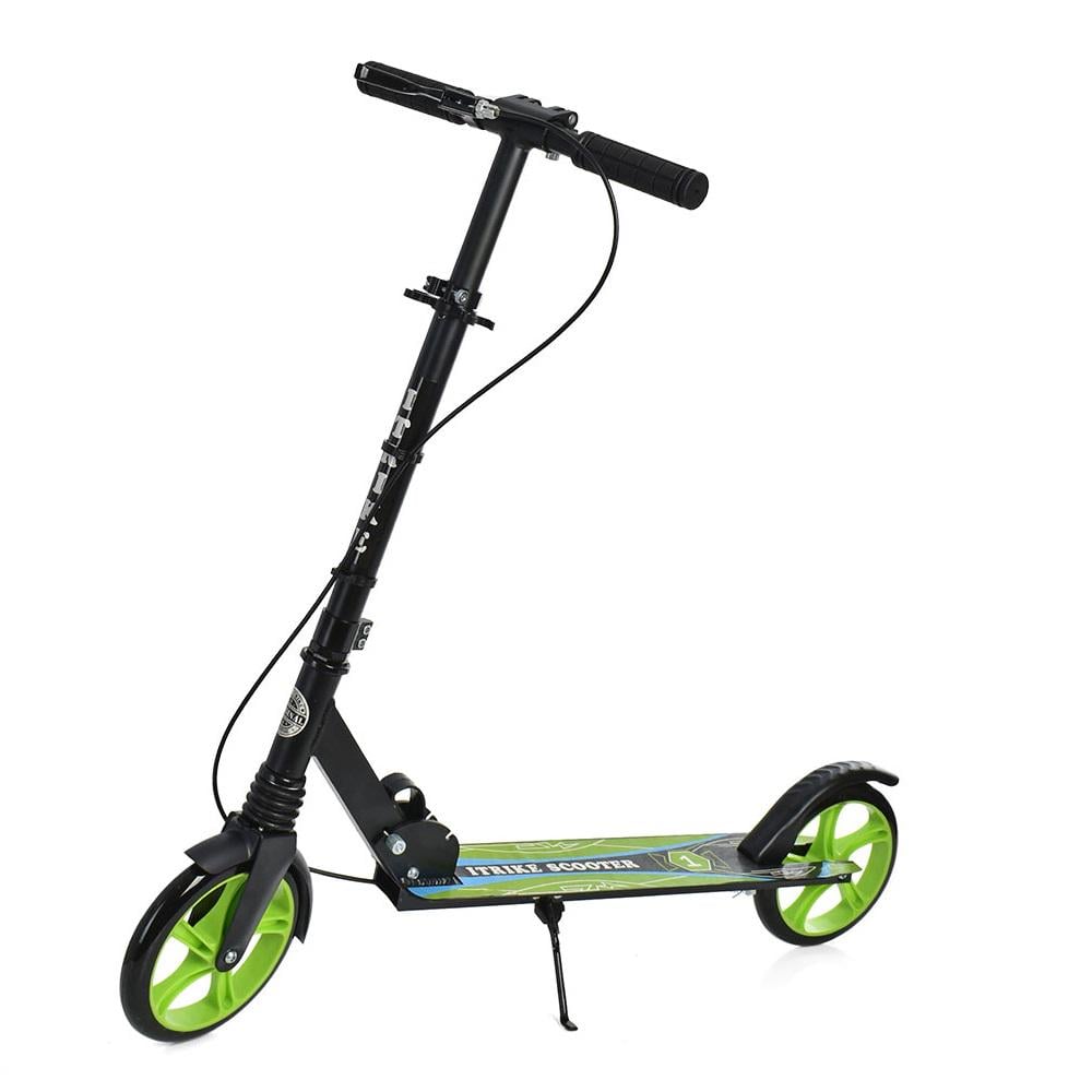 Самокат iTrike SR 2-049-1-GR Зеленый Самокат iTrike SR 2-049-1-GR Зеленый