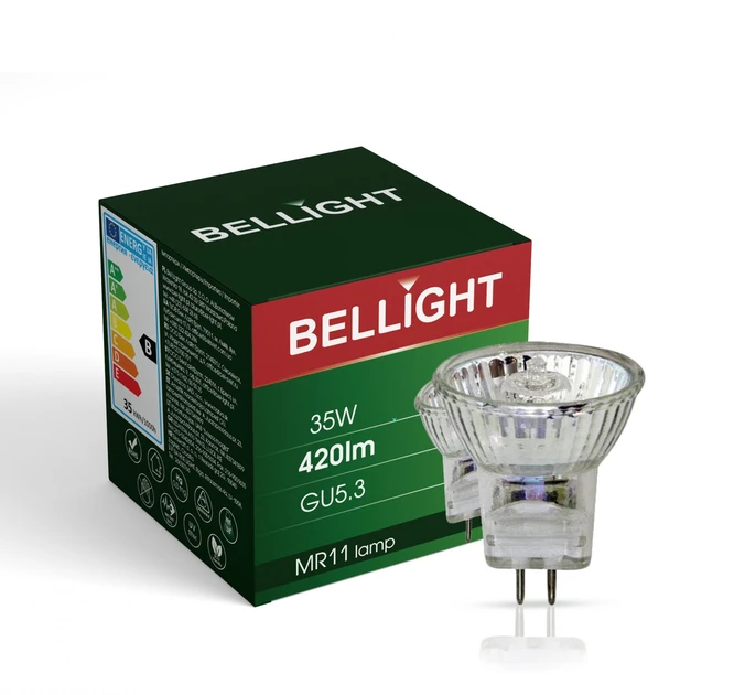 Галогенная лампа MR11 230V 35W cap GU5,3