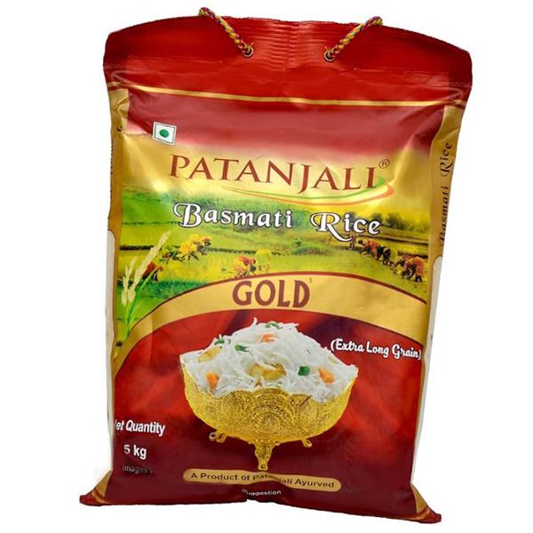 Рис Patanjali Gold Basmati Rice 5000 г (05635002)