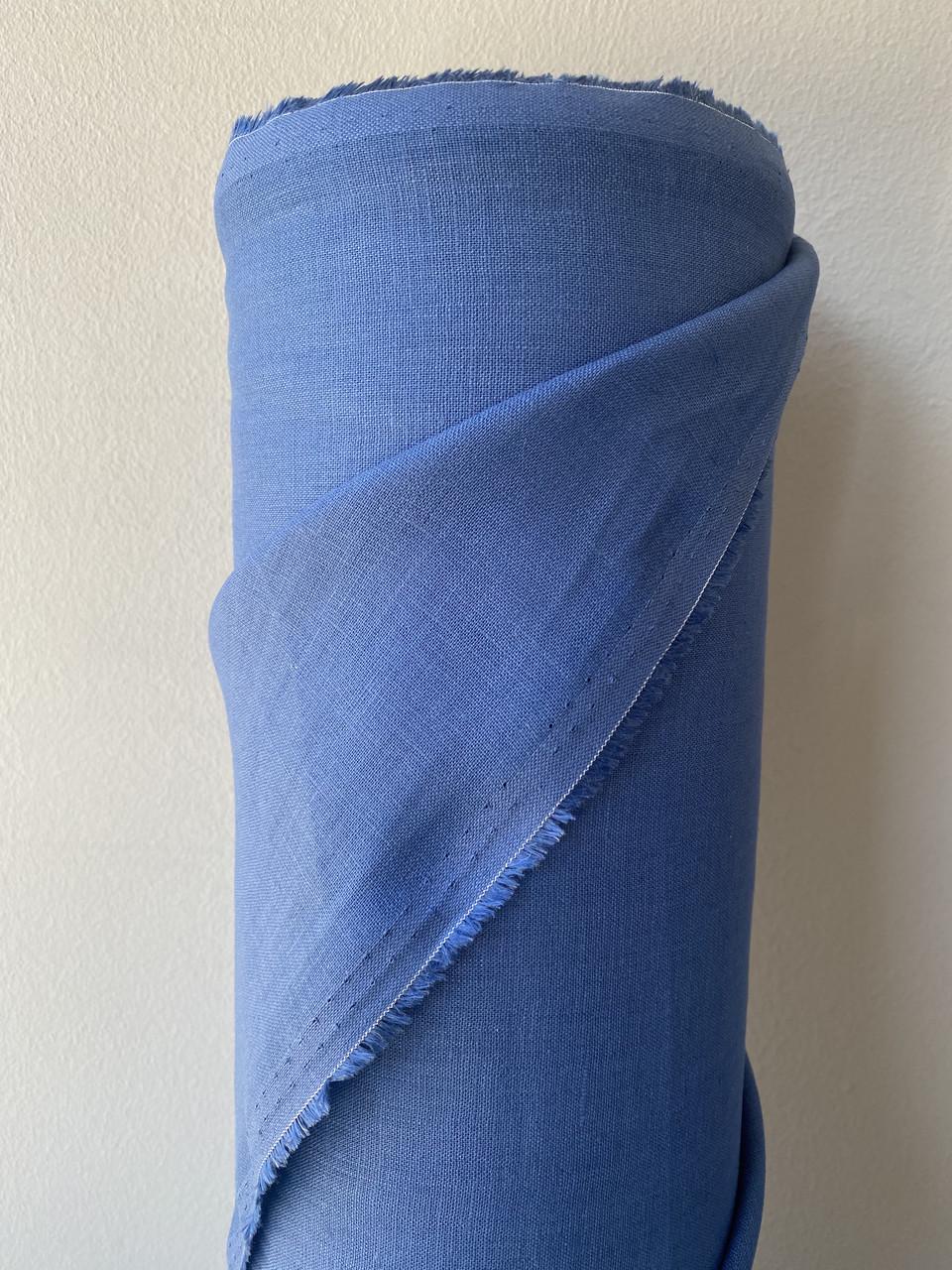 Тканина LINEN PLUS лляна натуральна 143 см 131/369 Синій - фото 7 Тканина LINEN PLUS лляна натуральна 143 см 131/369 Синій - фото 7
