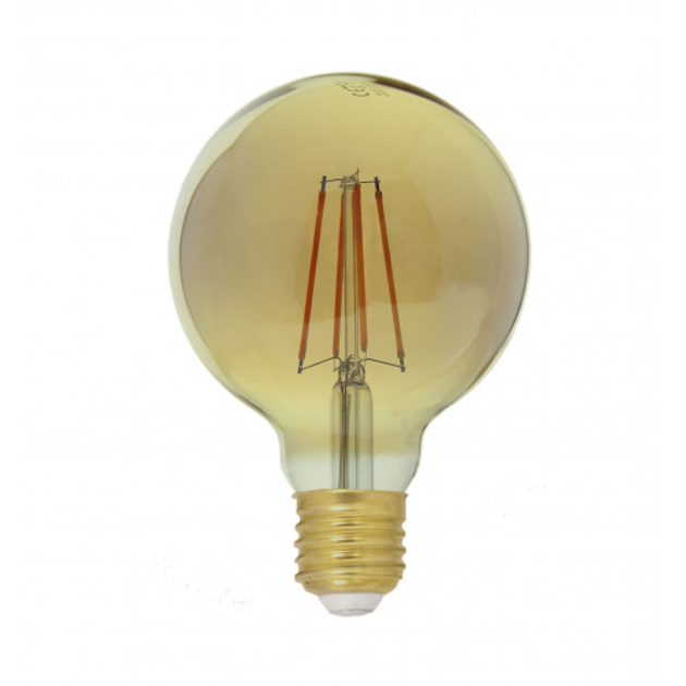 Світлодіодна лампа LED Strong Led Light скляна Філамент Бронзовий (ALD-BLG8006C bronz E27)
