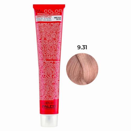 Крем-краска для волос PALCO с комплексом аминокислот 100 мл 9.31 блонд экстра-светлый золотистый пепельный (2518464567)