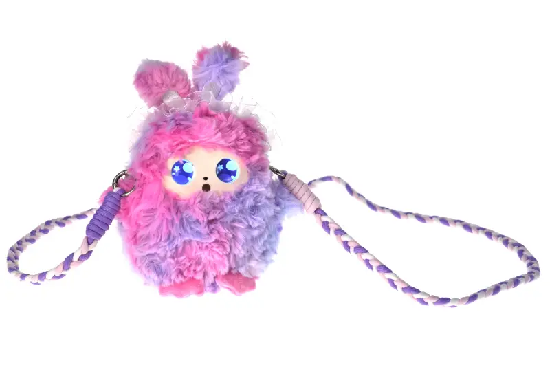 М'яка іграшка-сумочка з ШІ 29572A у коробці Рожевий