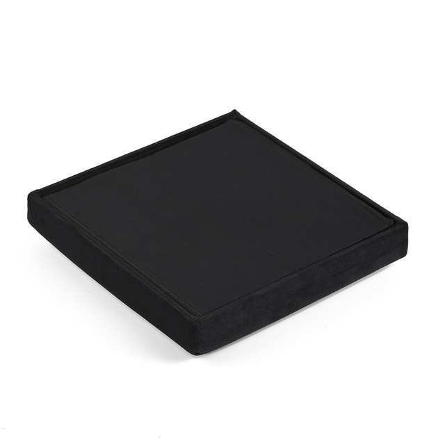 Пуф раскладной Velvet М 30х30х30 см Черный (2053) - фото 3 Пуф раскладной Velvet М 30х30х30 см Черный (2053) - фото 3