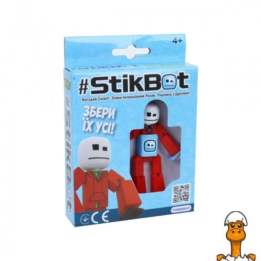 Фигурка для анимации Stikbot Красное худи 4-14 лет (TST616-23UAKDH) - фото 5