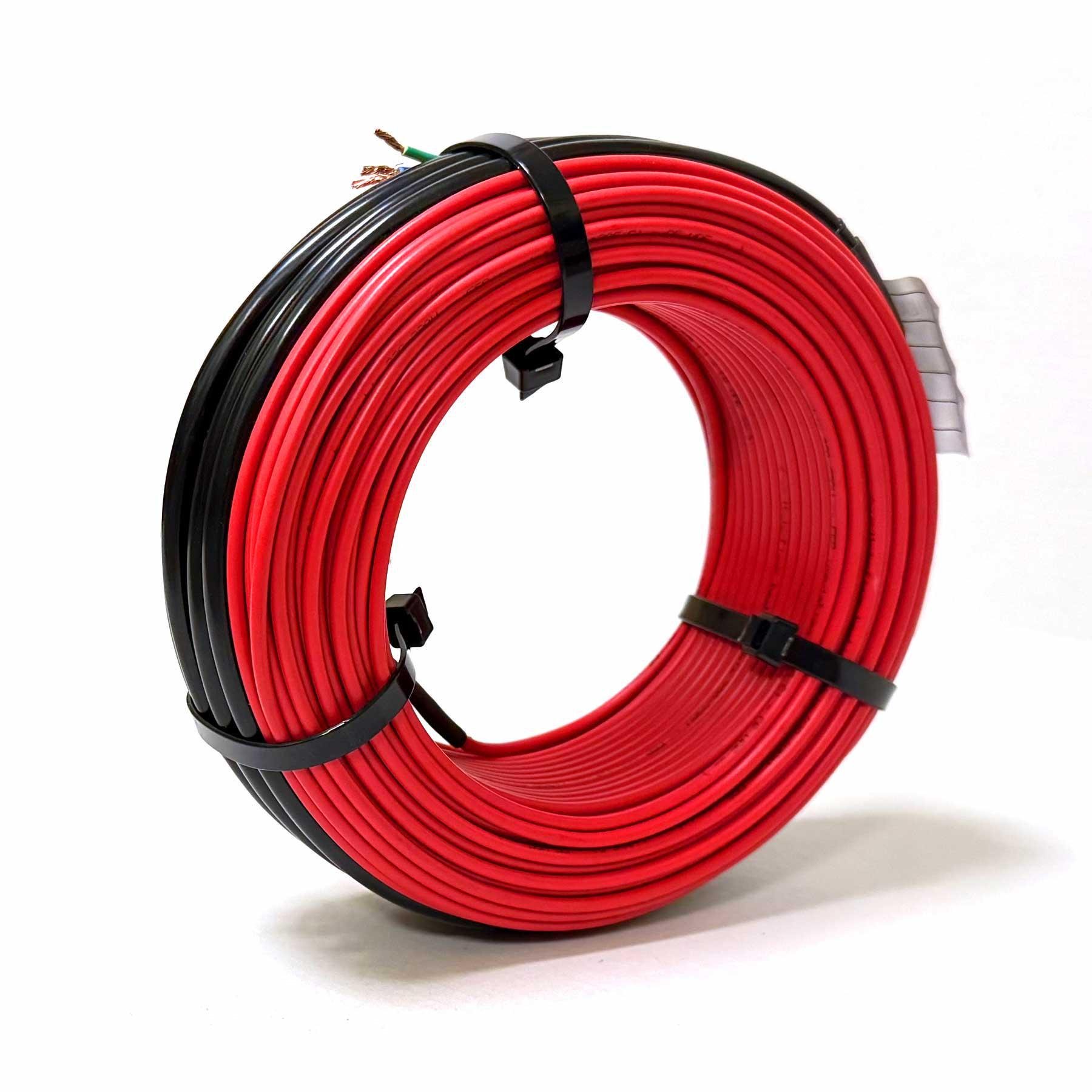 Теплый пол Grand Lane 2,5 м2/360 Вт/20 м нагревательный кабель glc3620k3 под плитку 18 Вт/м и терморегулятор программируемый Белый - фото 6 Теплый пол Grand Lane 2,5 м2/360 Вт/20 м нагревательный кабель glc3620k3 под плитку 18 Вт/м и терморегулятор программируемый Белый - фото 6