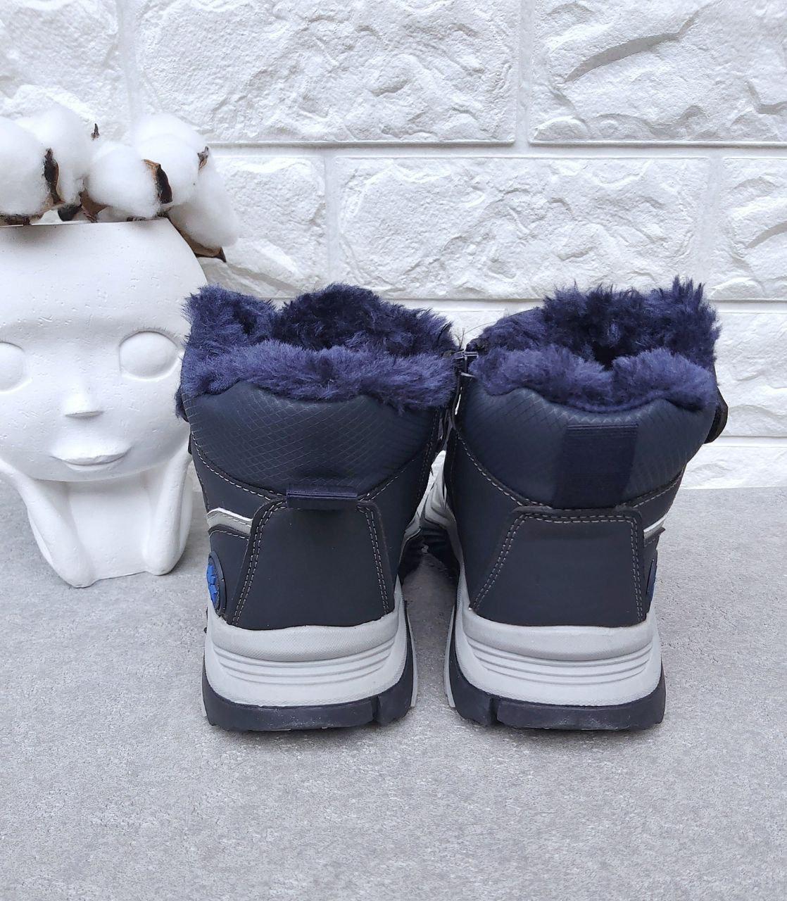 Чоботи для хлопчика SC 1112 р. 36 22,3 см Синій (1112-2) - фото 3 Чоботи для хлопчика SC 1112 р. 36 22,3 см Синій (1112-2) - фото 3