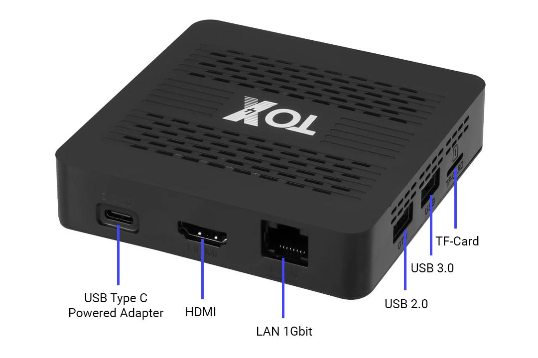 Смарт приставка ТБ Ugoos TOX4 4/32 Gb Android 13 (774) - фото 11