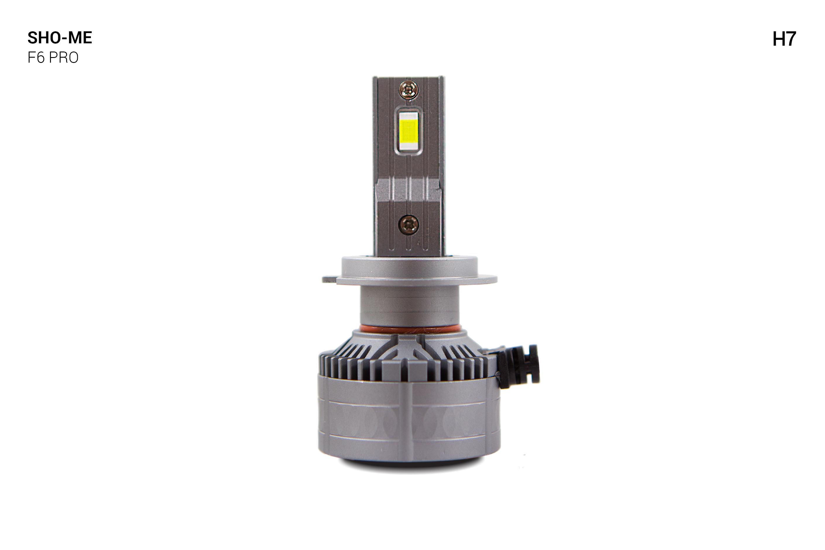 Автолампи Sho-Me F6-Pro H7 LED 35W 2 шт. - фото 6 Автолампи Sho-Me F6-Pro H7 LED 35W 2 шт. - фото 6