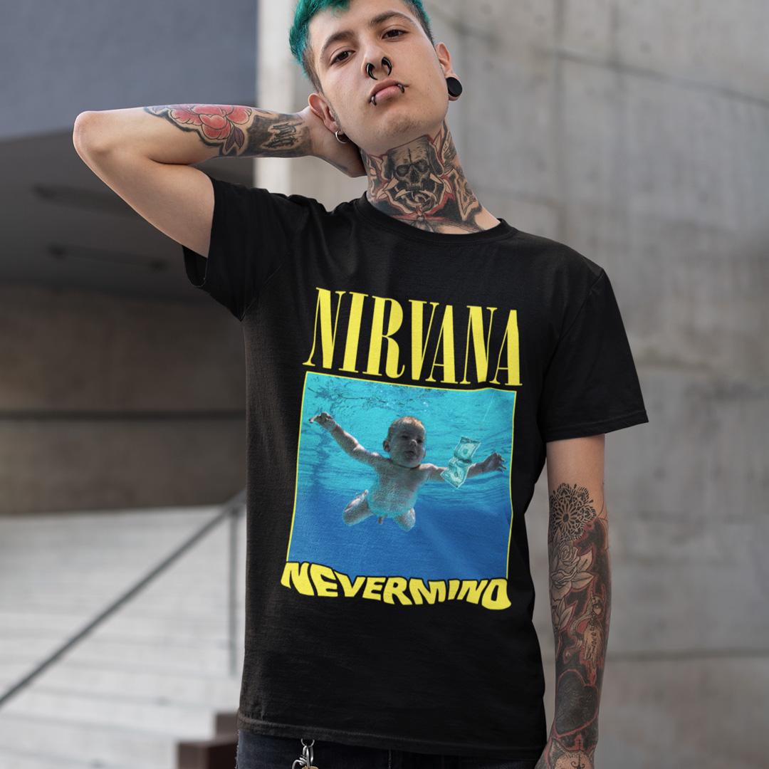 Футболка унисекс Nirvana Nevermind 1991 4XL Черный (0000009561) Футболка унисекс Nirvana Nevermind 1991 4XL Черный (0000009561)