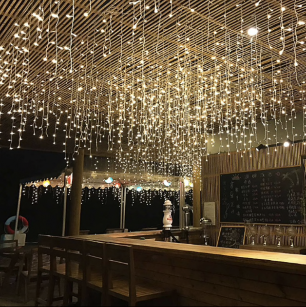 Світлодіодна гірлянда Xmas LED 120 Бурульки/Бахрома 5 м Теплий білий (0b687bca) - фото 5 Світлодіодна гірлянда Xmas LED 120 Бурульки/Бахрома 5 м Теплий білий (0b687bca) - фото 5