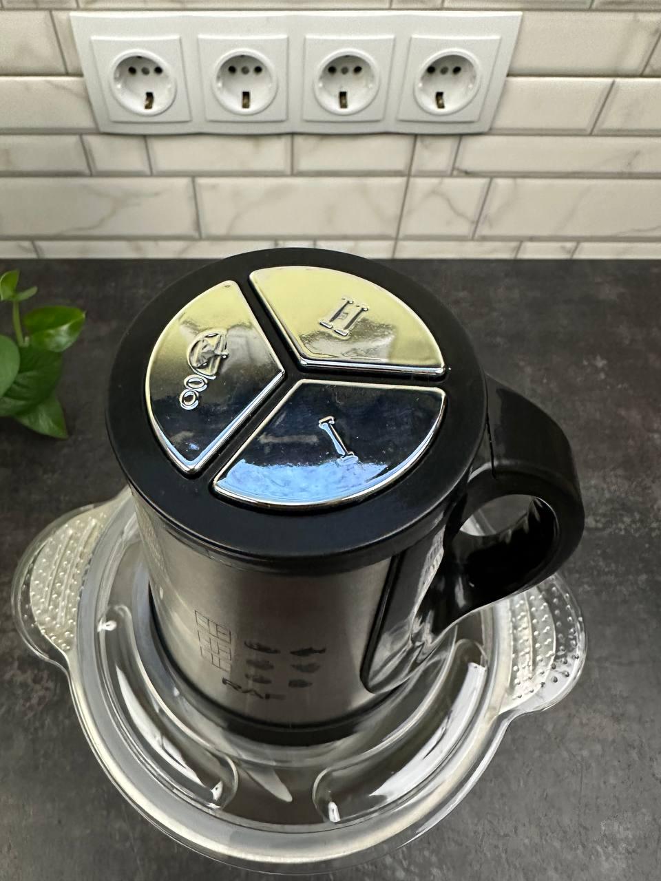 Подрібнювач RAF з металевою чашею 3 л 1000 Вт (R-7032) - фото 4 Подрібнювач RAF з металевою чашею 3 л 1000 Вт (R-7032) - фото 4