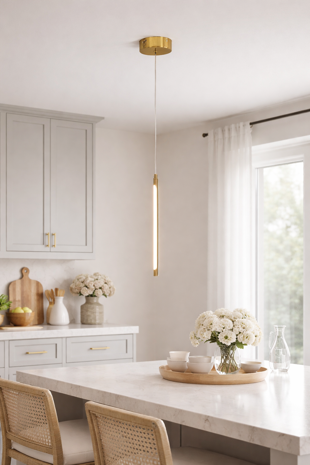 Подвесной светильник Lunaris LED нейтральный свет 6,5W (20385/1GD)