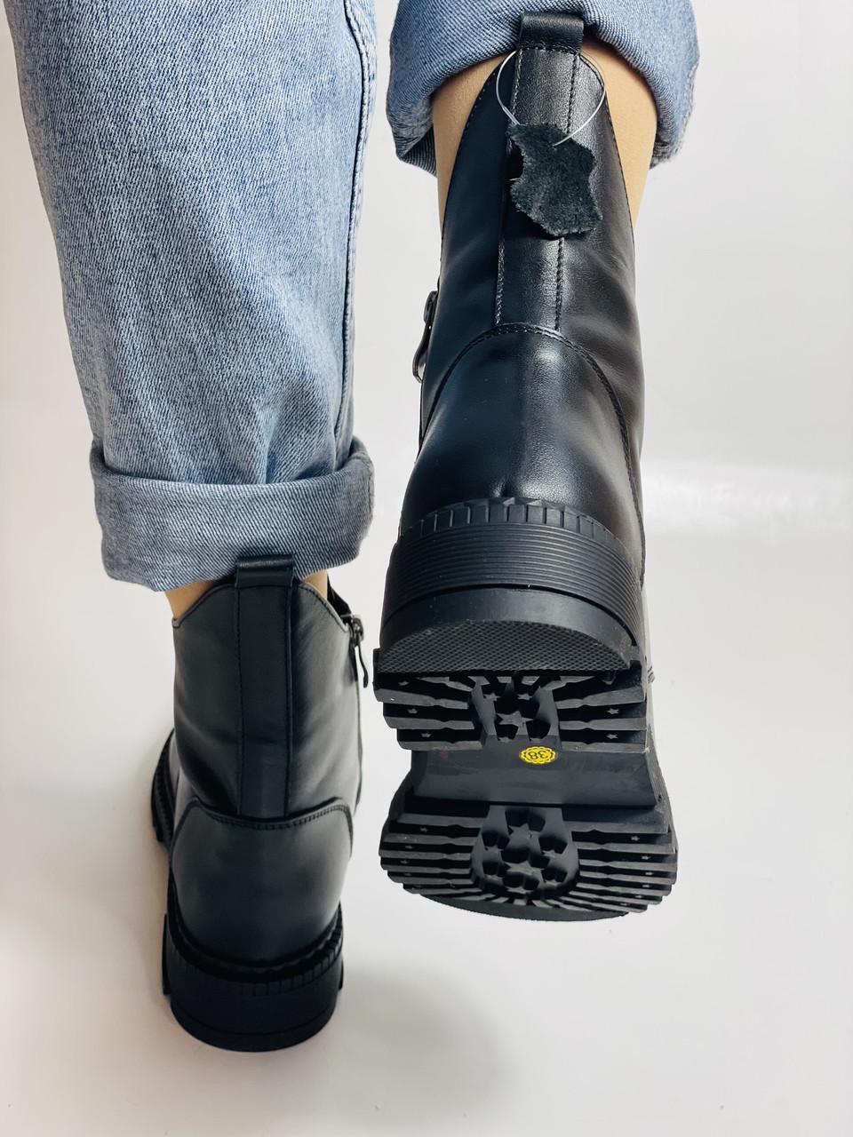 Ботинки женские зимние Farinni р. 40 25,5 см Черный (2671) - фото 3 Ботинки женские зимние Farinni р. 40 25,5 см Черный (2671) - фото 3