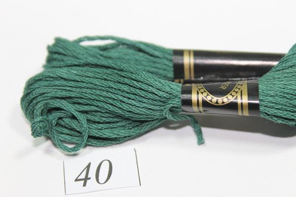 Нитки мулине однотонное 408 м