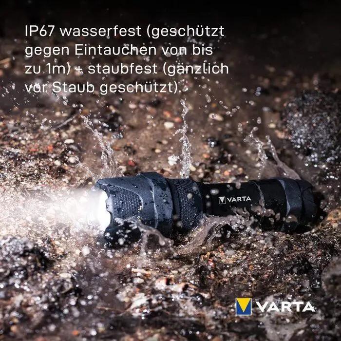 Фонарик ручной Varta Indestructible F10 PRO 18700 6W 3xAAA/18500 300Lm IP67 (4837) - фото 10