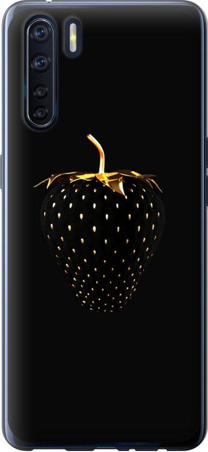 Чехол на Oppo A91 Черная клубника (3585u-1884-42517)