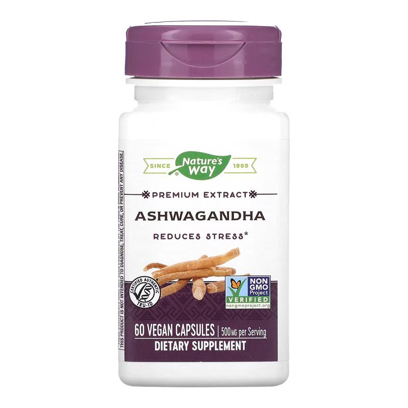 Экстракт корня ашваганды Nature's Way Ashwagandha 60 капс. (22632-01)