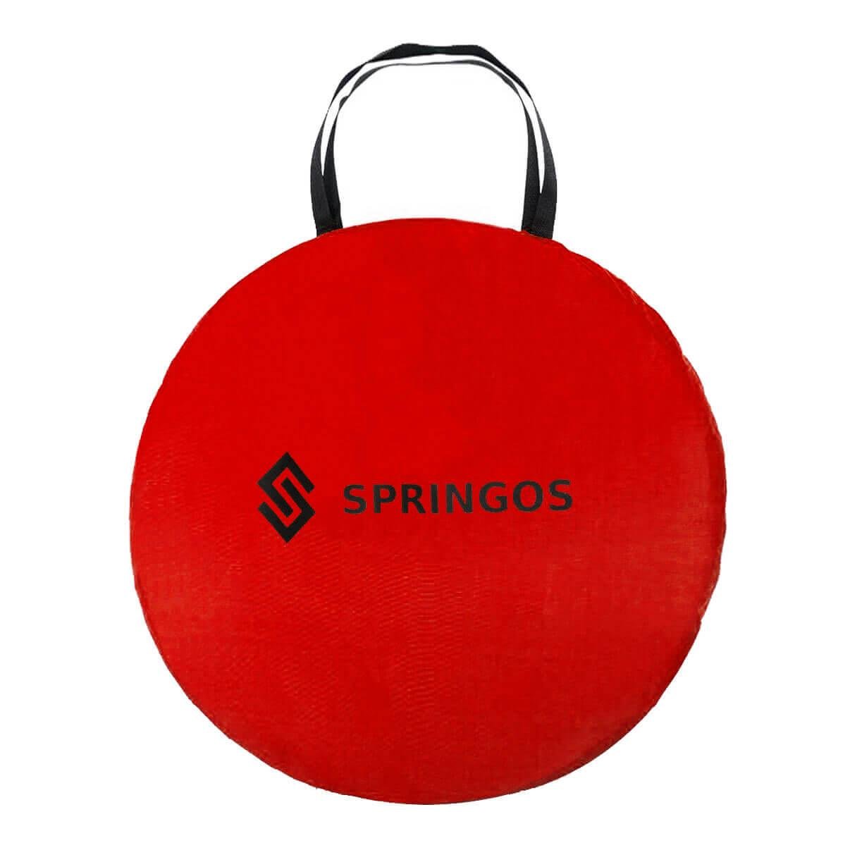 Пляжний тент Springos Pop Up 120x200 см Red/White (PT012) - фото 5