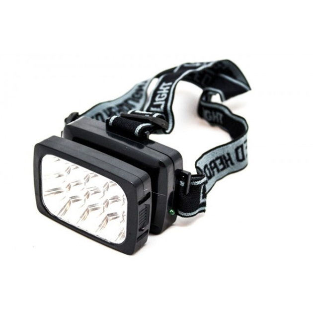 Фонарь налобный Yajia YJ-1837 12 LED 1200 mAh (ML-05286) - фото 4