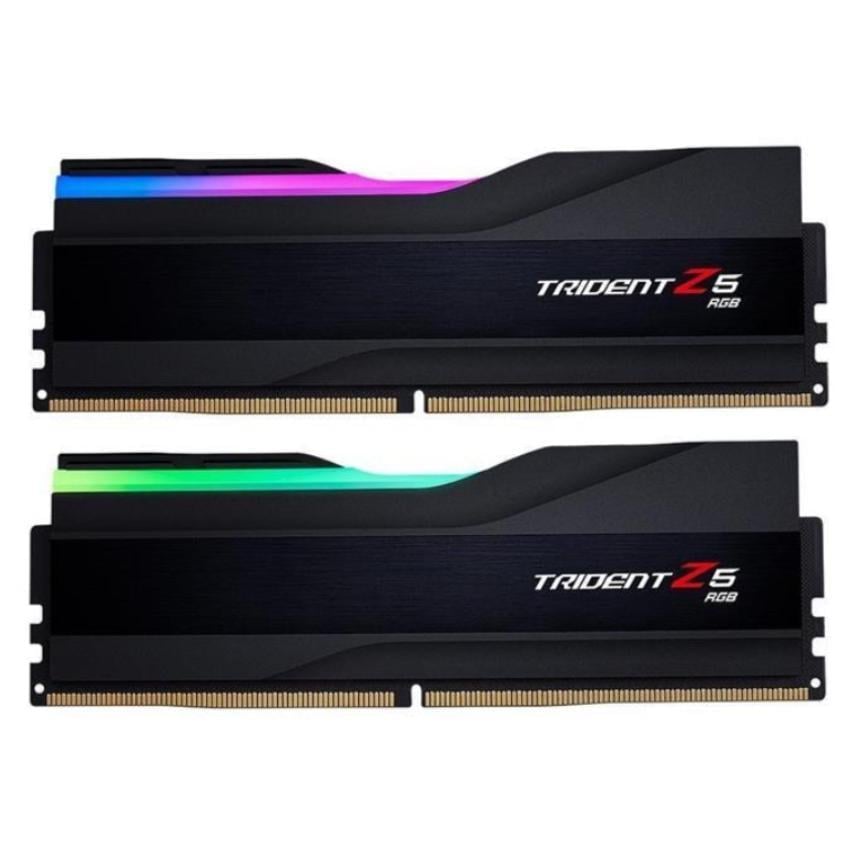 Оперативная память с подсветкой G.Skill Trident Z5 RGB DDR5 64 ГБ 2x32GB 6000 MHz Black (F5-6000J3040G32GX2-TZ5RK)