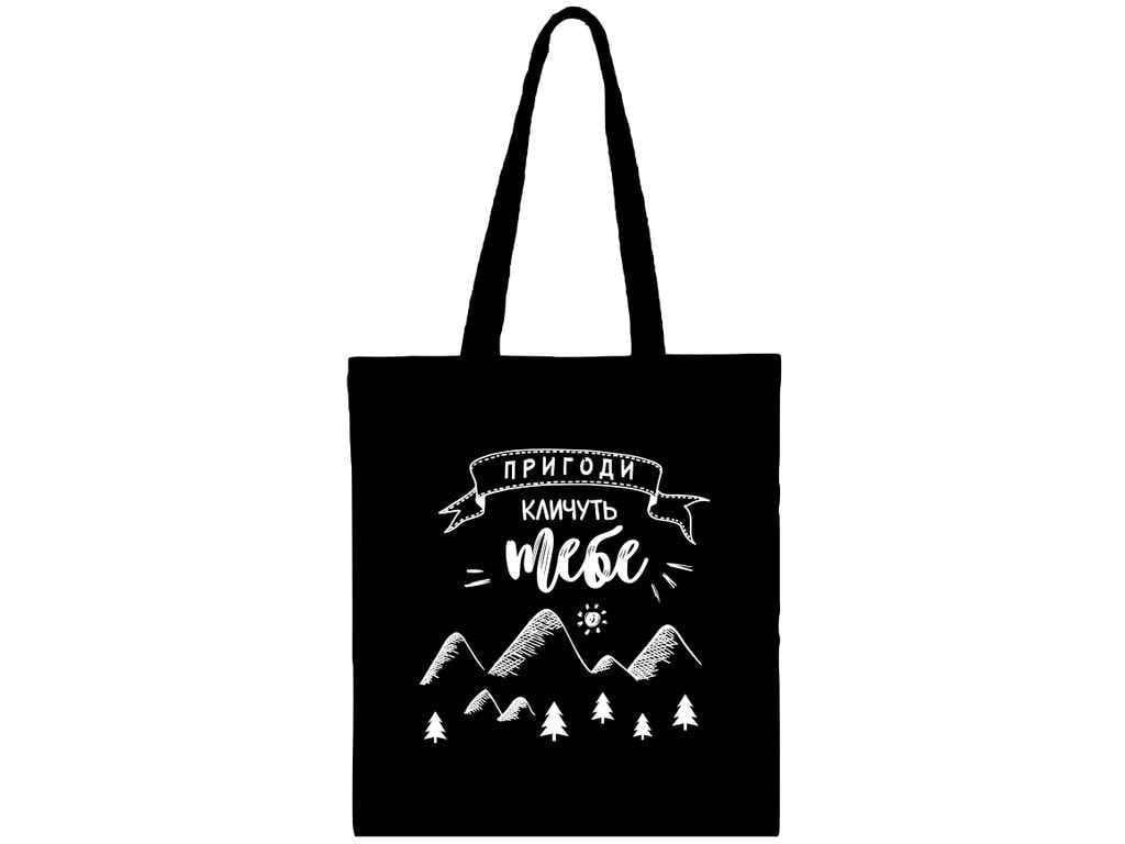 Сумка-шопер Кварта "Пригоди кличуть" 4202 габардин 35x40 см Черный (1034337) Сумка-шопер Кварта "Пригоди кличуть" 4202 габардин 35x40 см Черный (1034337)