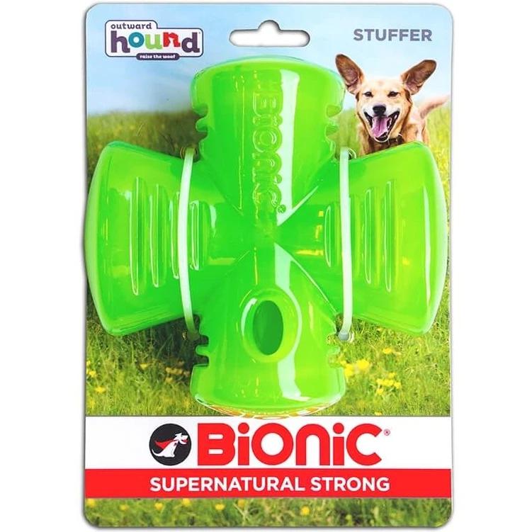 Іграшка BIONIC OPAQUE Stuffer для собак 12,5 см Зелений (bc30086) - фото 2 Іграшка BIONIC OPAQUE Stuffer для собак 12,5 см Зелений (bc30086) - фото 2