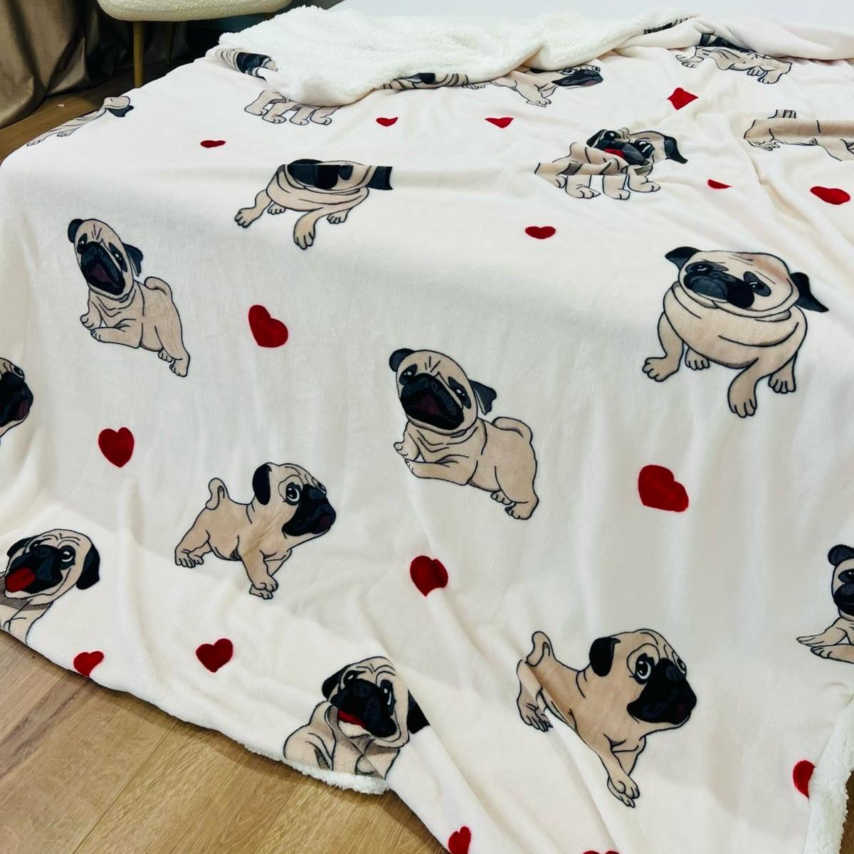 Плед-покривало двосторонній 200х220 см Молочний (29868028) - фото 4 Плед-покривало двосторонній 200х220 см Молочний (29868028) - фото 4