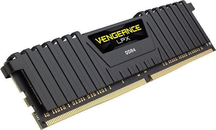 Оперативна пам'ять для ПК Corsair 16 GB DDR4 2666 MHz Vengeance LPX Black (CMK16GX4M1A2666C16) Оперативна пам'ять для ПК Corsair 16 GB DDR4 2666 MHz Vengeance LPX Black (CMK16GX4M1A2666C16)