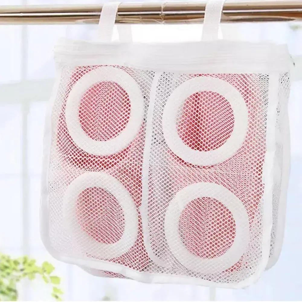 Мішок для прання взуття та іграшок Alio з 2 відсіками 28х24х8 см Білий (547121) - фото 5 Мішок для прання взуття та іграшок Alio з 2 відсіками 28х24х8 см Білий (547121) - фото 5